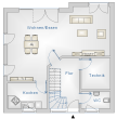 Verwirklichen Sie Ihren Wohntraum auf 620 m² Grundstück in Leidersbach! - Erdgeschoss